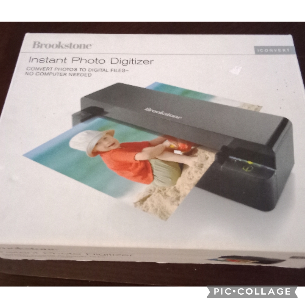BN ICovert Brookstone Instant Photo Digitizer